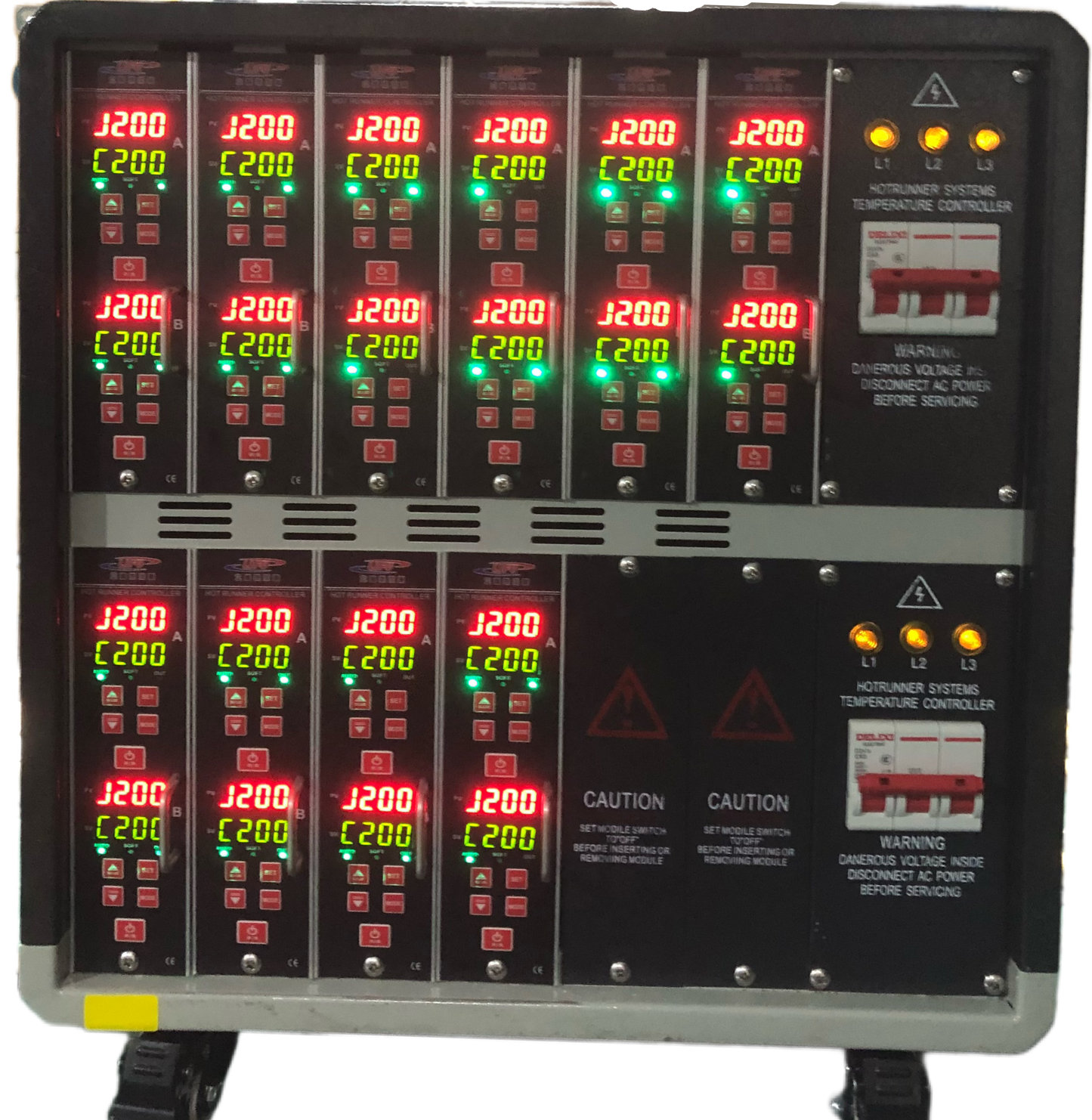 Twenty Zones Hot Runner Temperature Controller  For Injection Molding